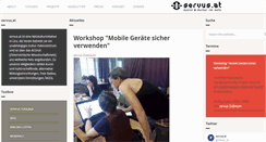 Desktop Screenshot of core.servus.at